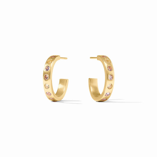 Rainbow Hoop-Champagne Radiance