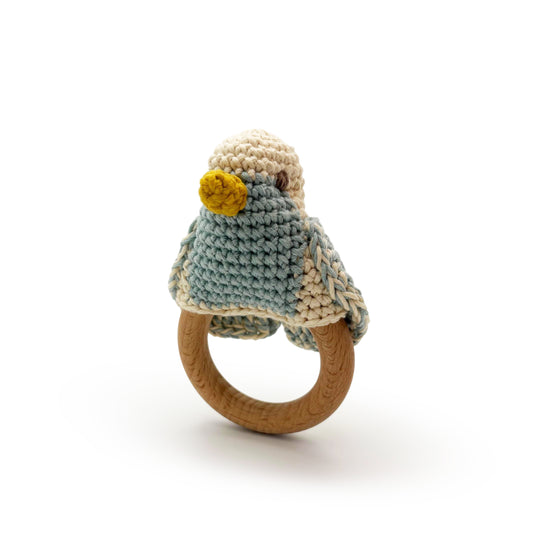 Blue Chickadee Teether
