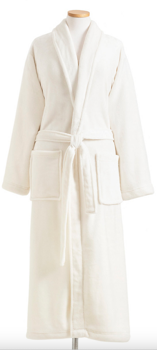 Sheepy Fleece 2.0 Ivory Robe