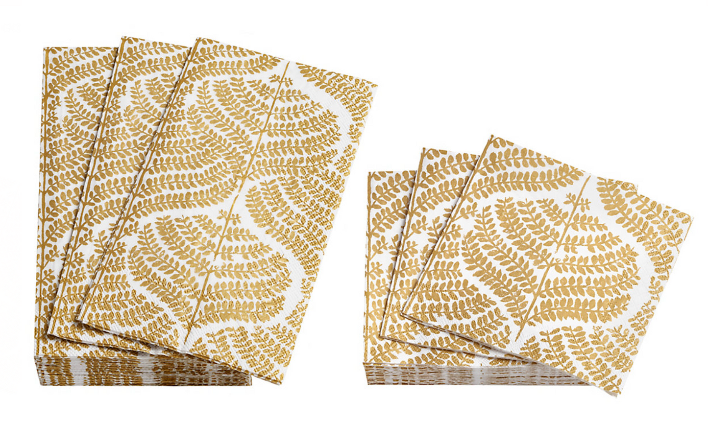 Flora Gold Napkin