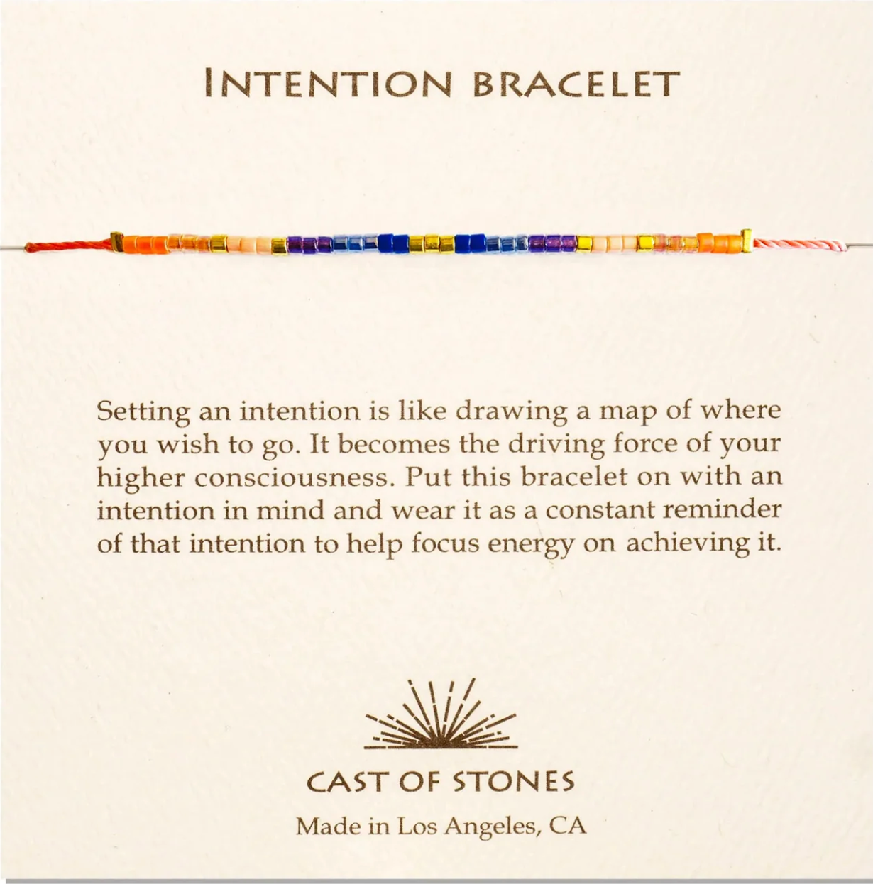 Intention Bracelet - Desert Sky