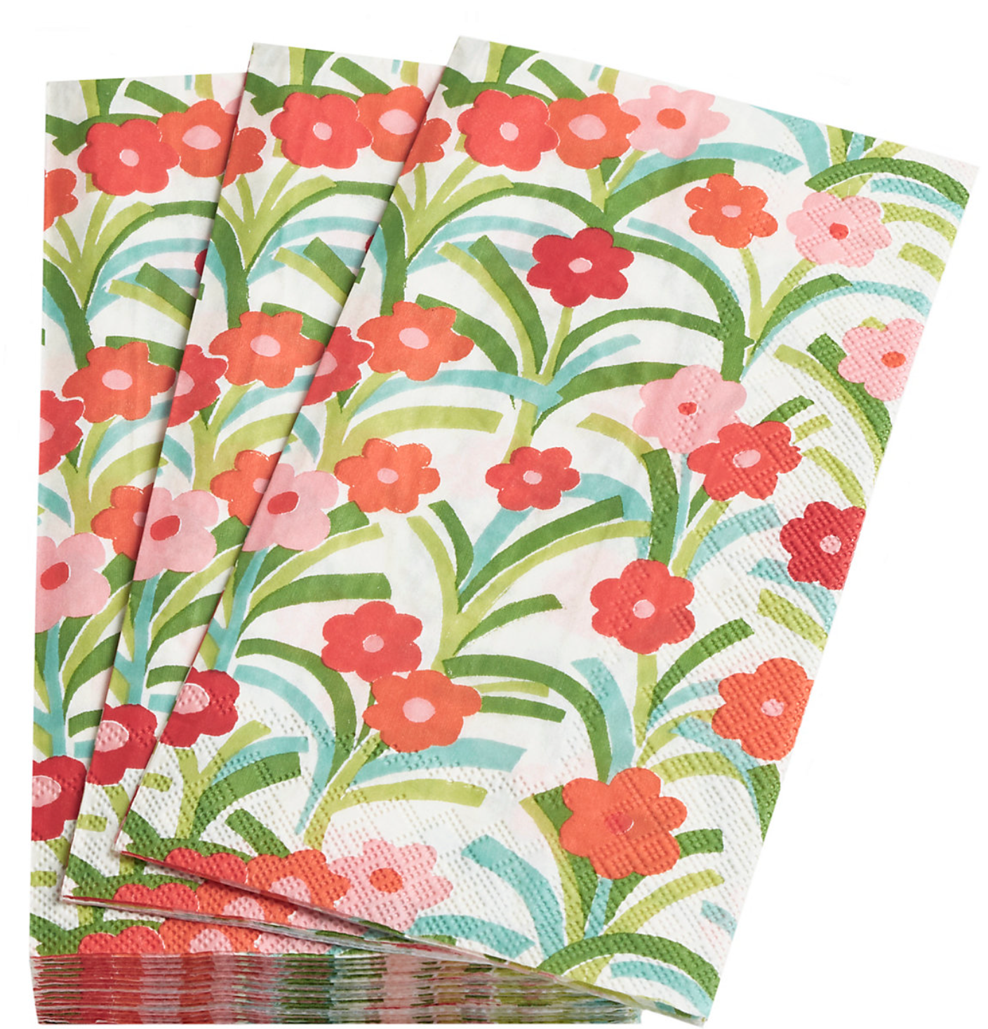 Playful Posies Poppy Napkin