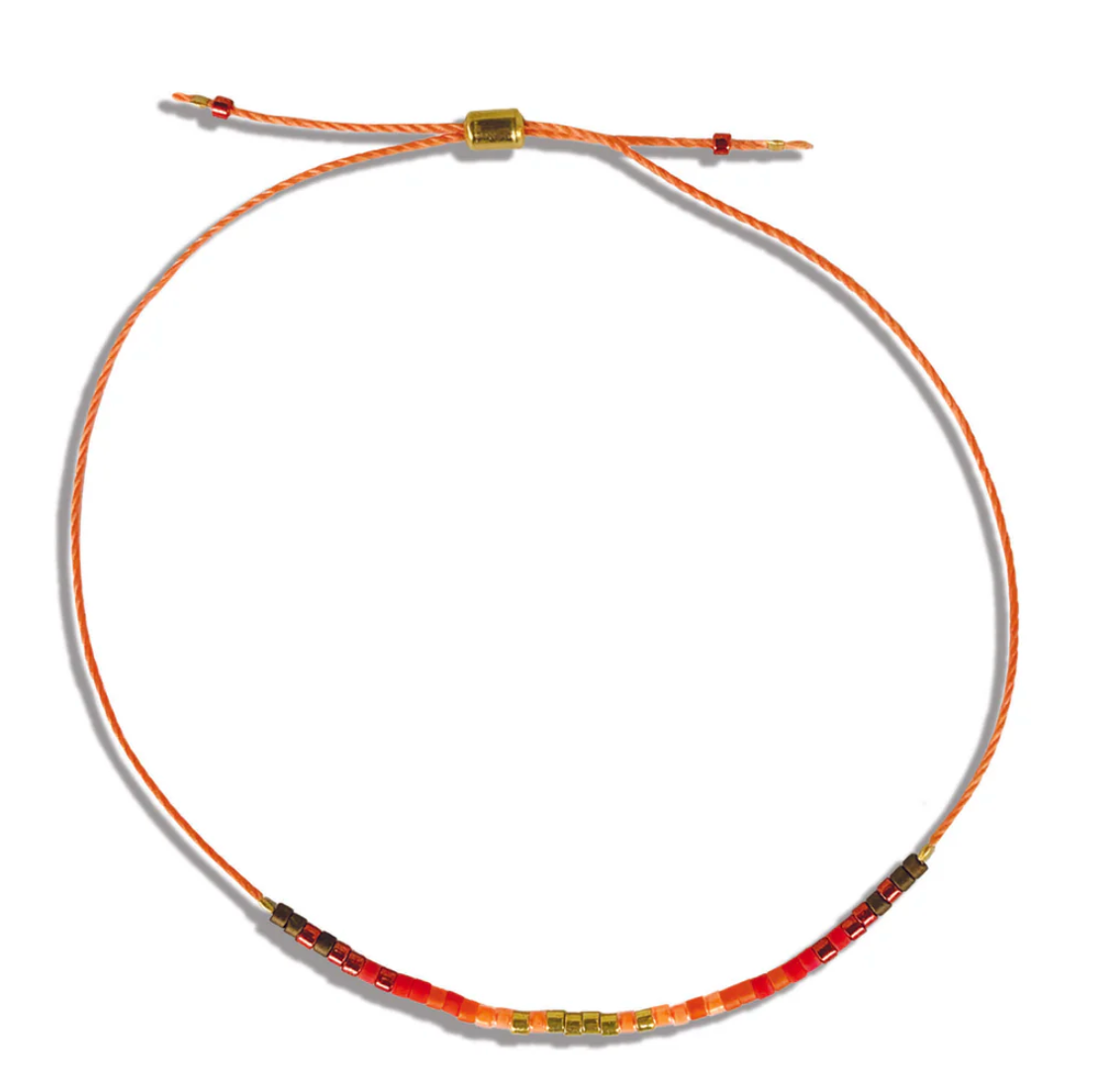 Intention Anklet - Radiant Orange