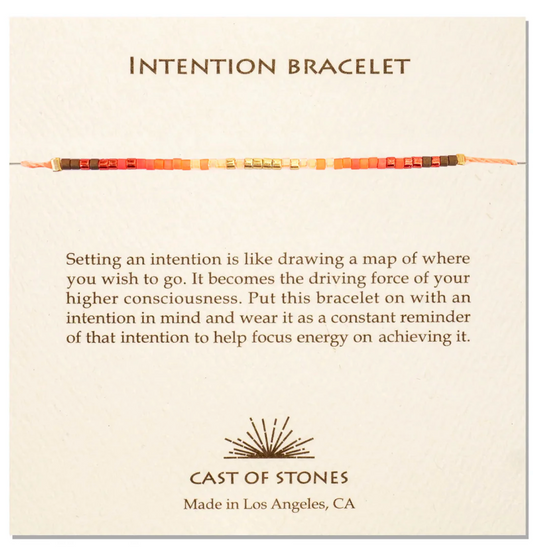 Intention Bracelet - Radiant Orange