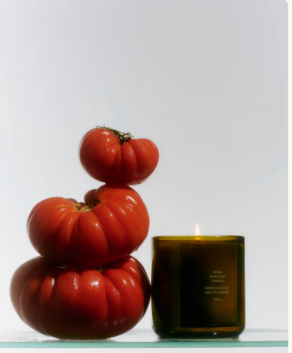 Roma Heirloom Tomato Candle