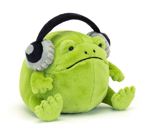 Ricky Rain Frog Headphones