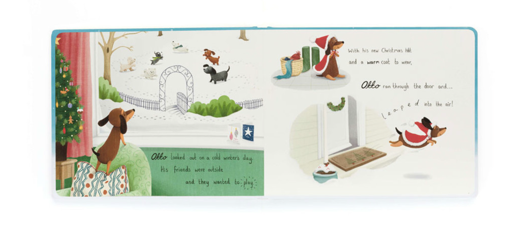 Otto's Snowy Christmas Book