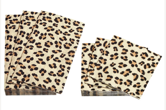 Leopard Natural Napkin