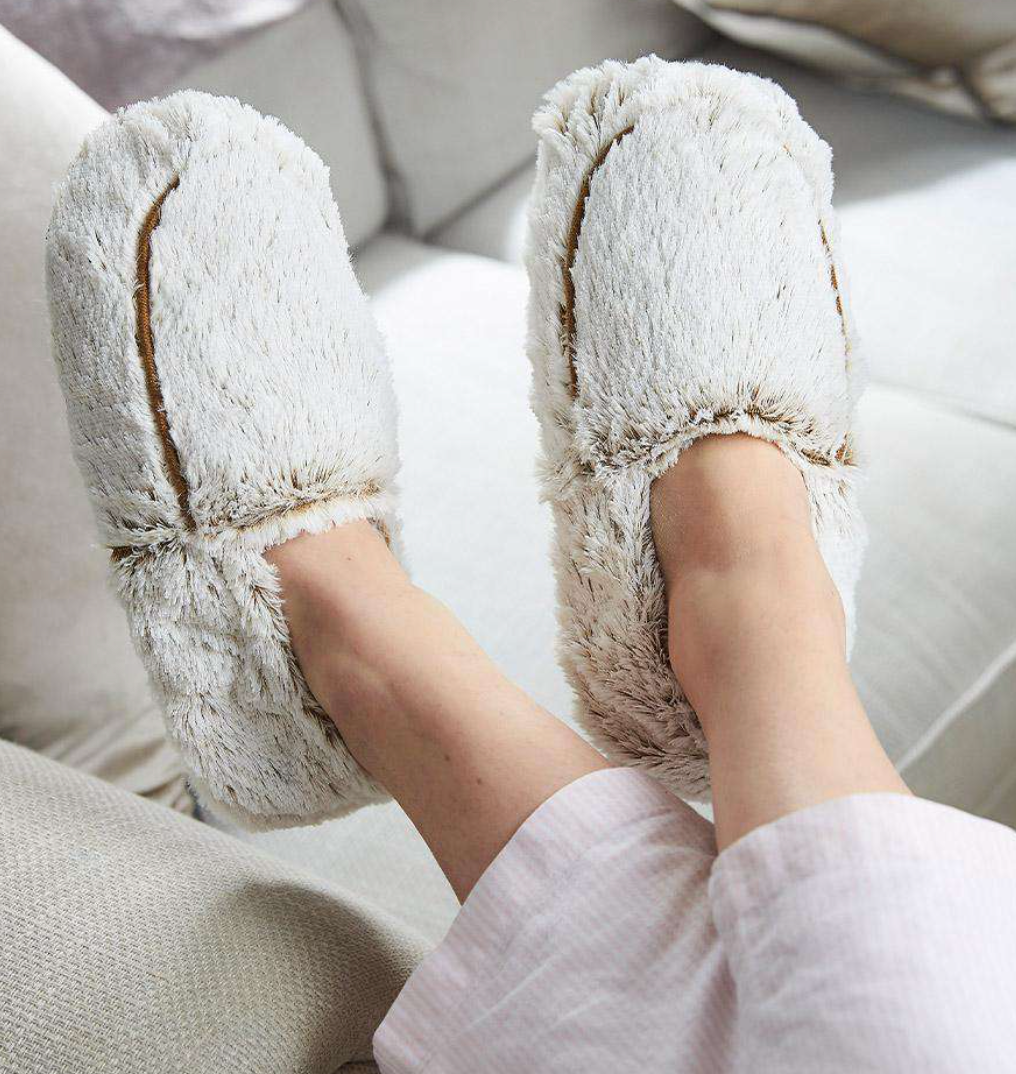 Brown Marshmallow Slippers Warmies®