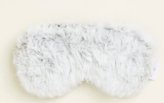 Marshmallow Gray Warmies Eye Mask