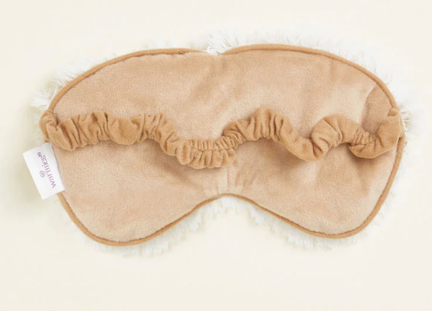 Marshmallow Brown Warmies Eye Mask