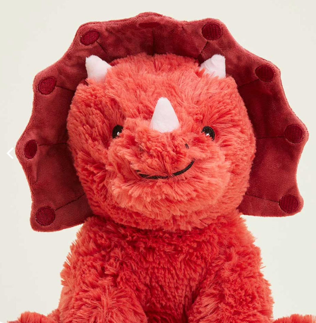 Red Triceratops Warmies