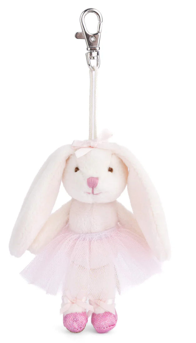 Jayleen Bunny Bag Charm-Light Pink