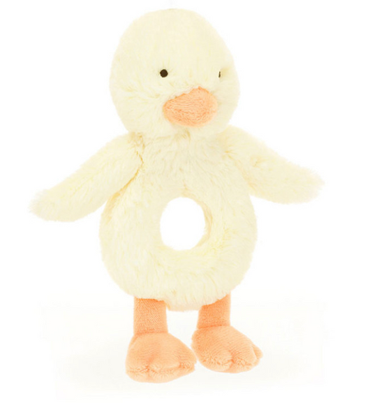 Bashful Duckling Ring Rattle