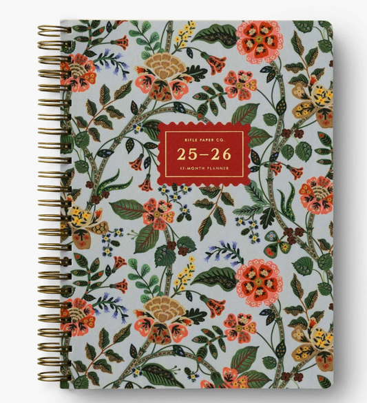 2025-2026 17-Month Academic Softcover Spiral Planner-Gracie