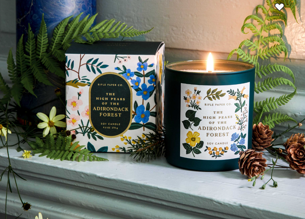 High Peaks of the Adirondack Forest Candle