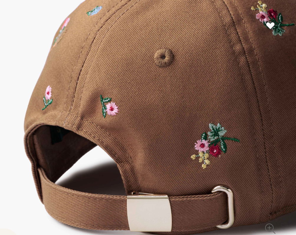 Ditsy Dahlia Baseball Cap