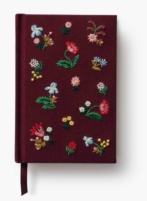 Gracie Mini Embroidered Journal