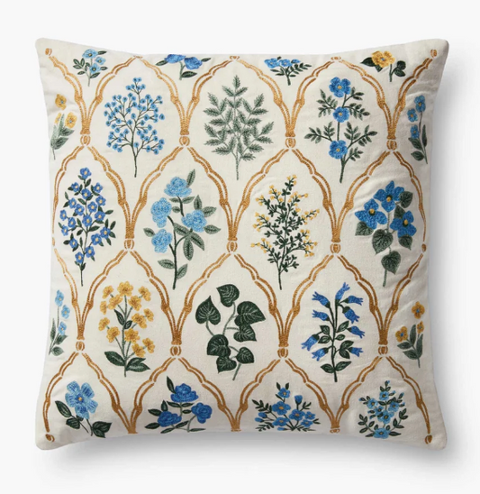 Hawthorne Embroidered Pillow