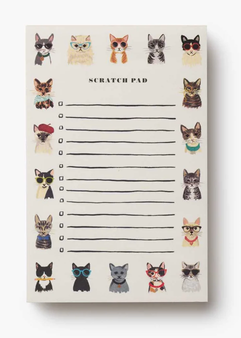 Cool Cats Notepad