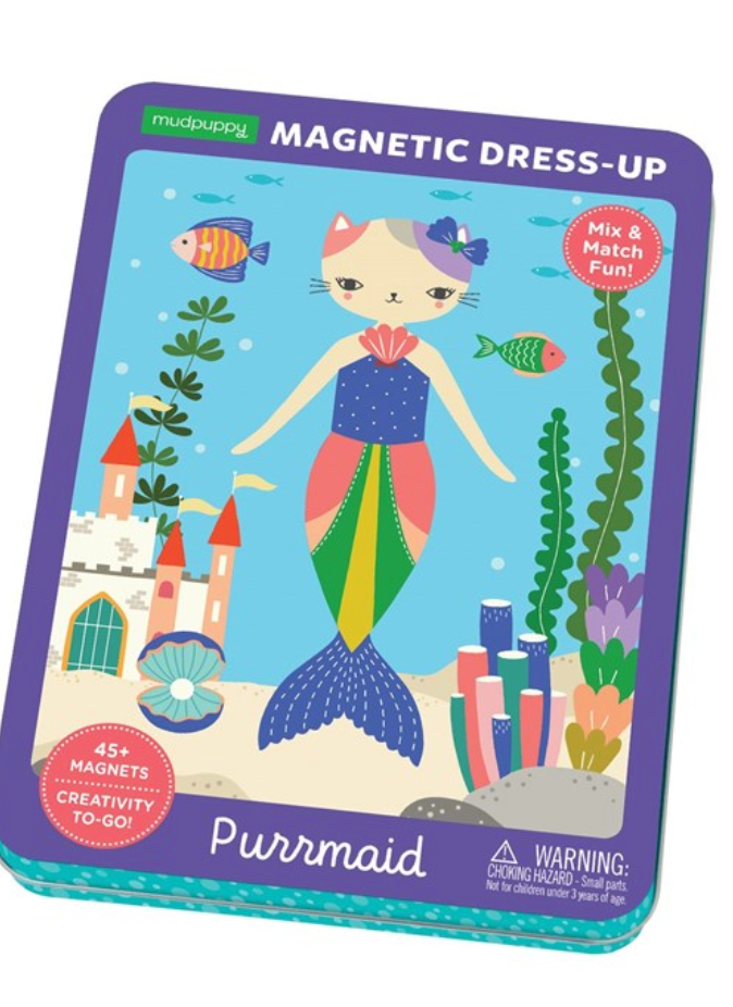 Magnet Tin Figure Purrmaid