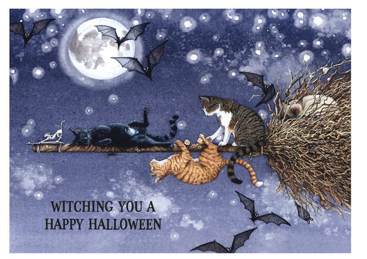 Witching Halloween Card