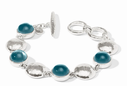 Solara Stone Bracelet- Montana Blue