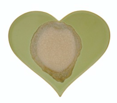 Stoneware Heart Shaped Trivet