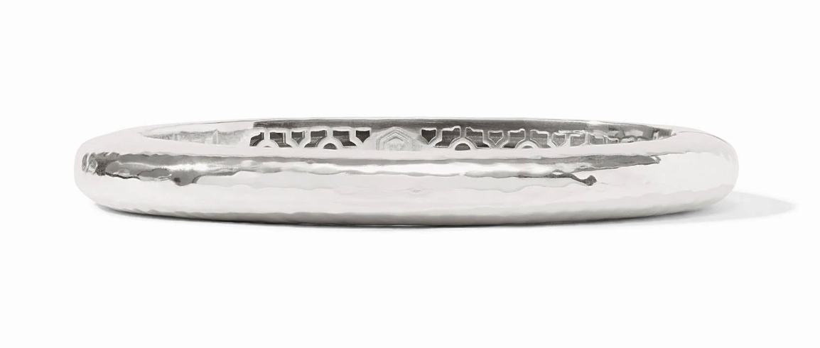 Catalina Hinge Bangle-Silver