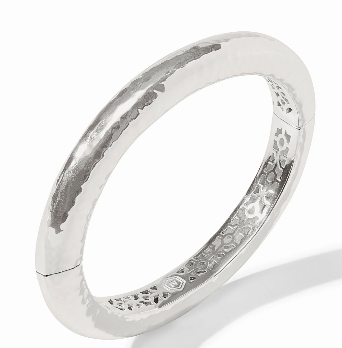 Catalina Hinge Bangle-Silver