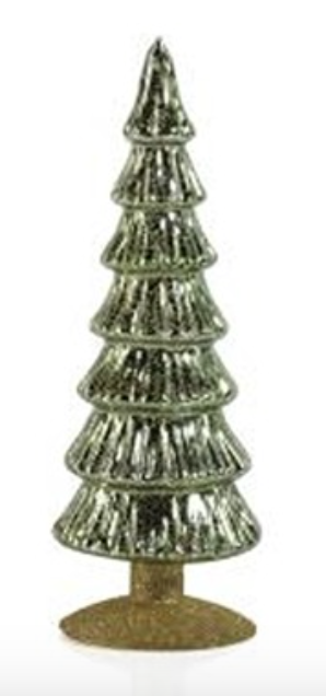Miramonti Glass Tree on Gold Glitter Base-Small