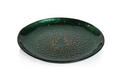 Twinkle Tree Small Glass Plate, 6.25"