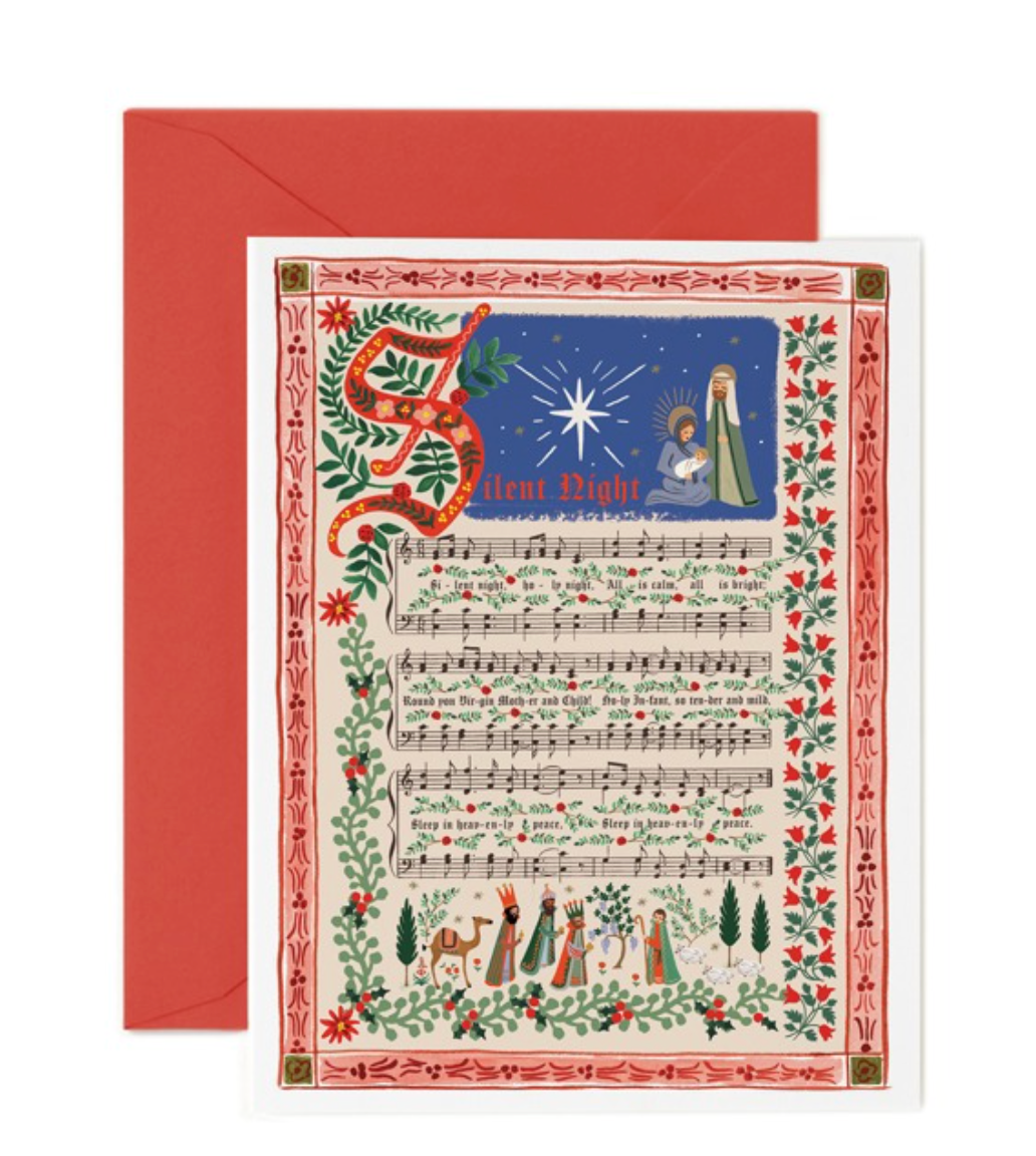 Silent Night Card