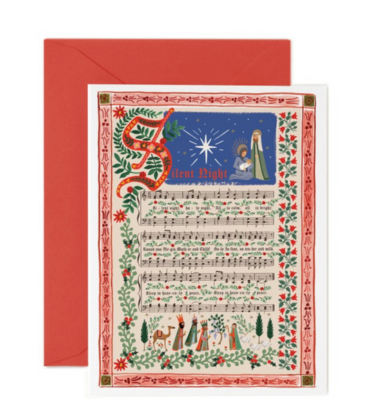 Silent Night Card