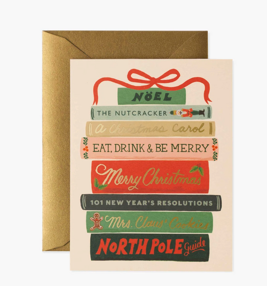 Holiday Books Card