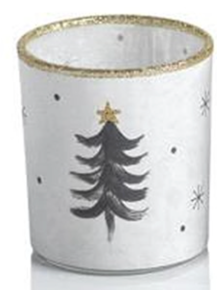 Tree Glass Tealight Holder - 3 Styles