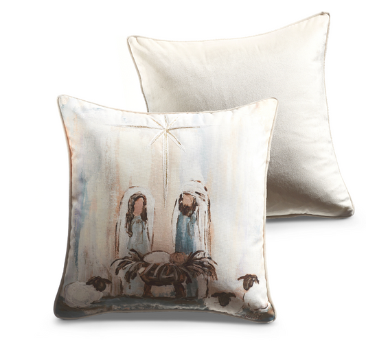 18" Holy Family Pillow