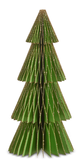 Green Paper Trees- 3 Sizes