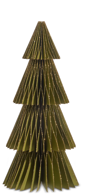 Green Paper Trees- 3 Sizes