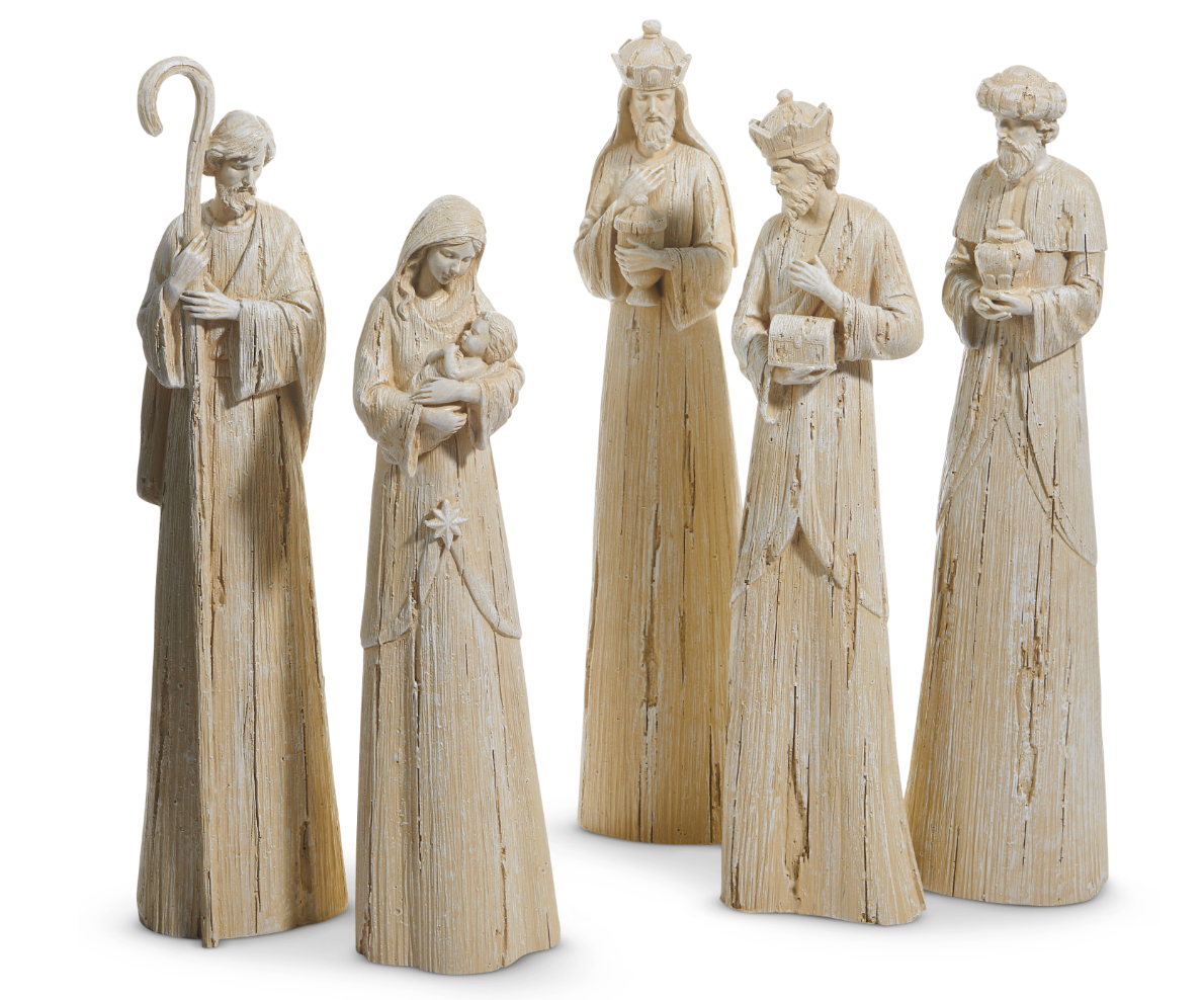 18.75" Wisemen and Holy Family