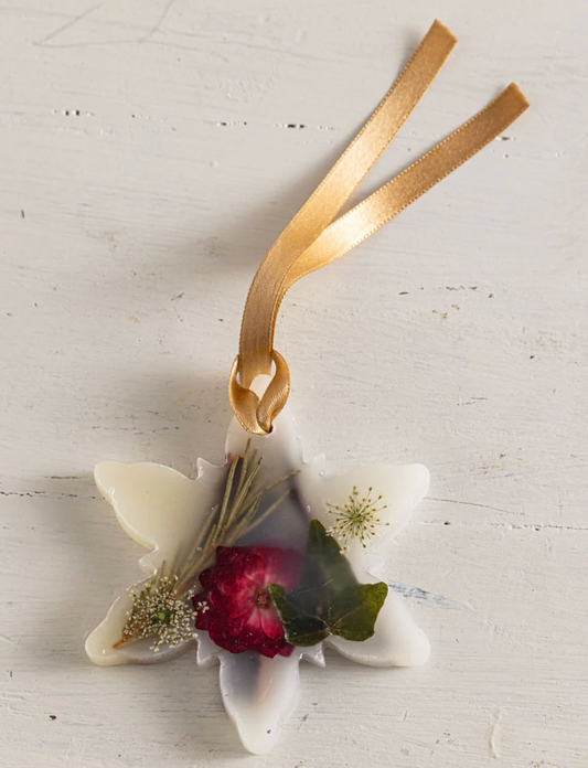 Snowflake Botanical Sachet - Spicy Apple