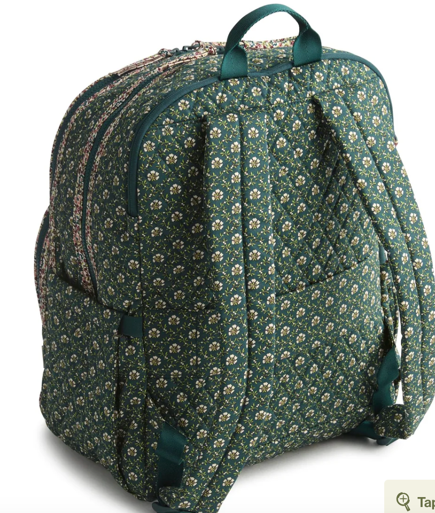 Large Bancroft Backpack-Mistletoe Lattice