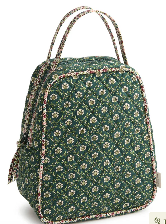 Lunch Bag-Mistletoe Lattice