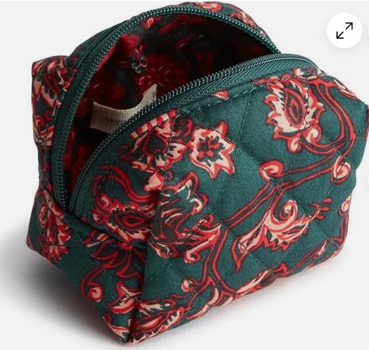 Mini Cosmetic Bag-Victorian Vines