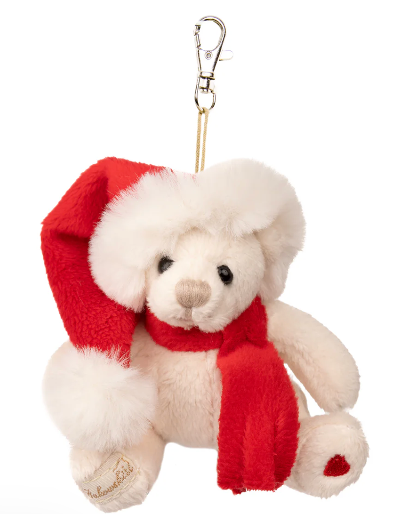 Santa Bernard Charm - White