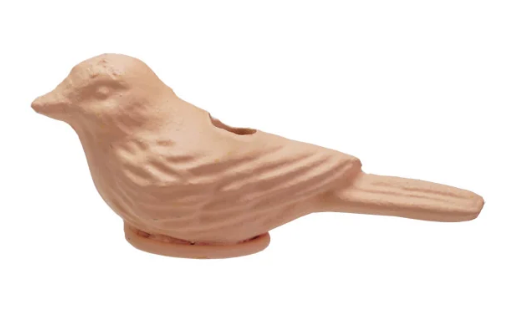 Cast Iron Bird Taper Holder, 2 Colors (Holds 1/2" Taper)