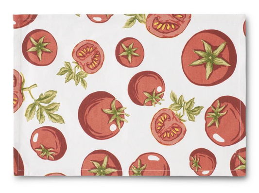 18.75 Inch Cotton Tomato Placemat