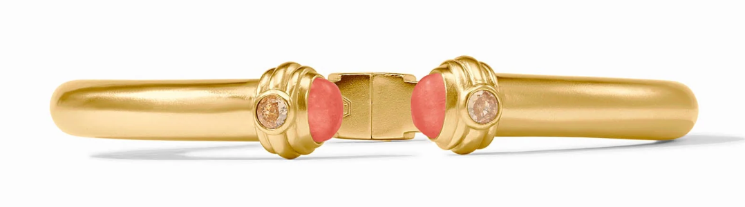 Portofino Demi Cuff- Melon Jade