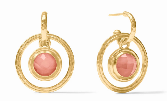 Astor 6-in-1 Charm Earring-Iridescent Melon