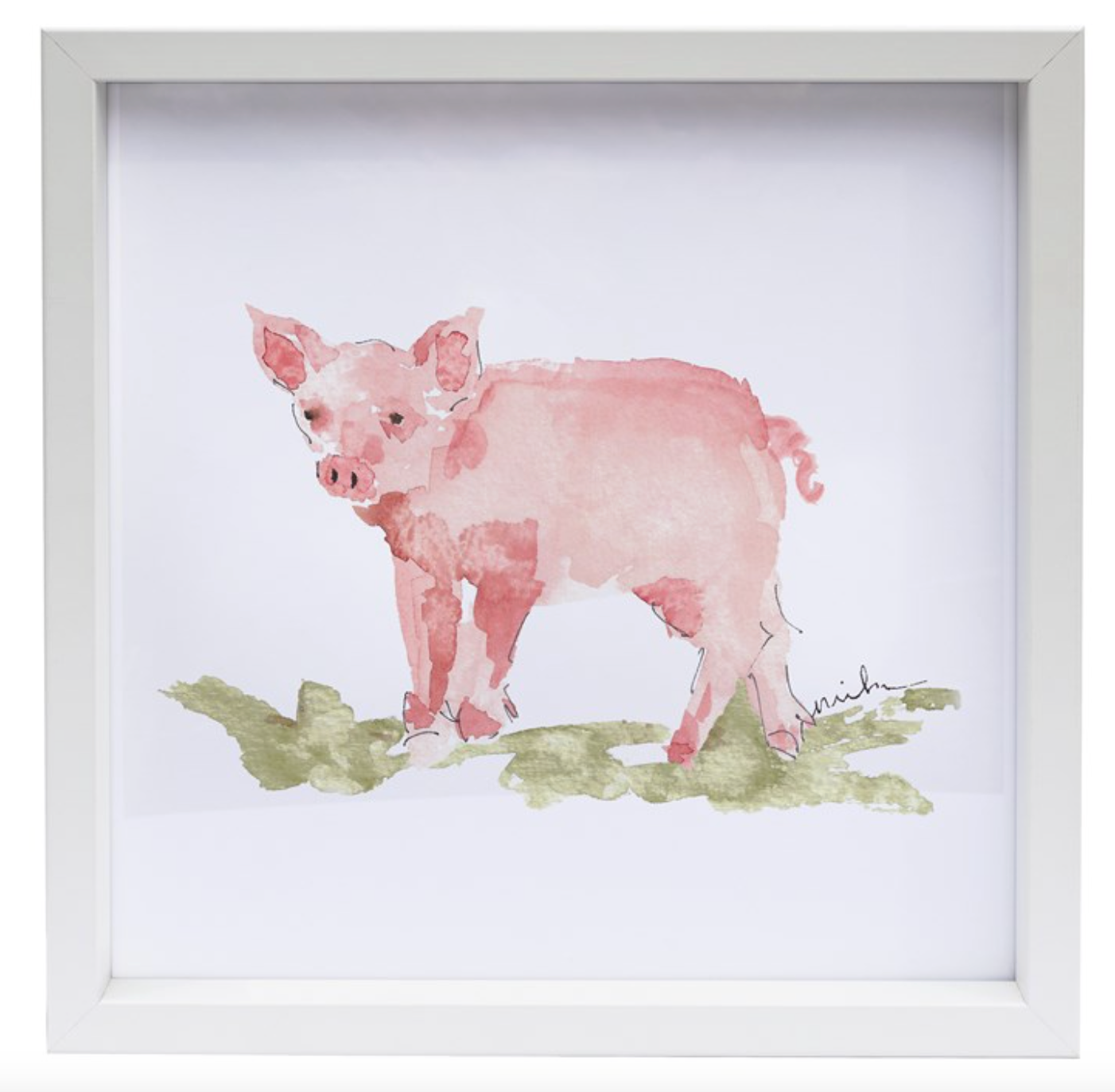 Pig Framed Print